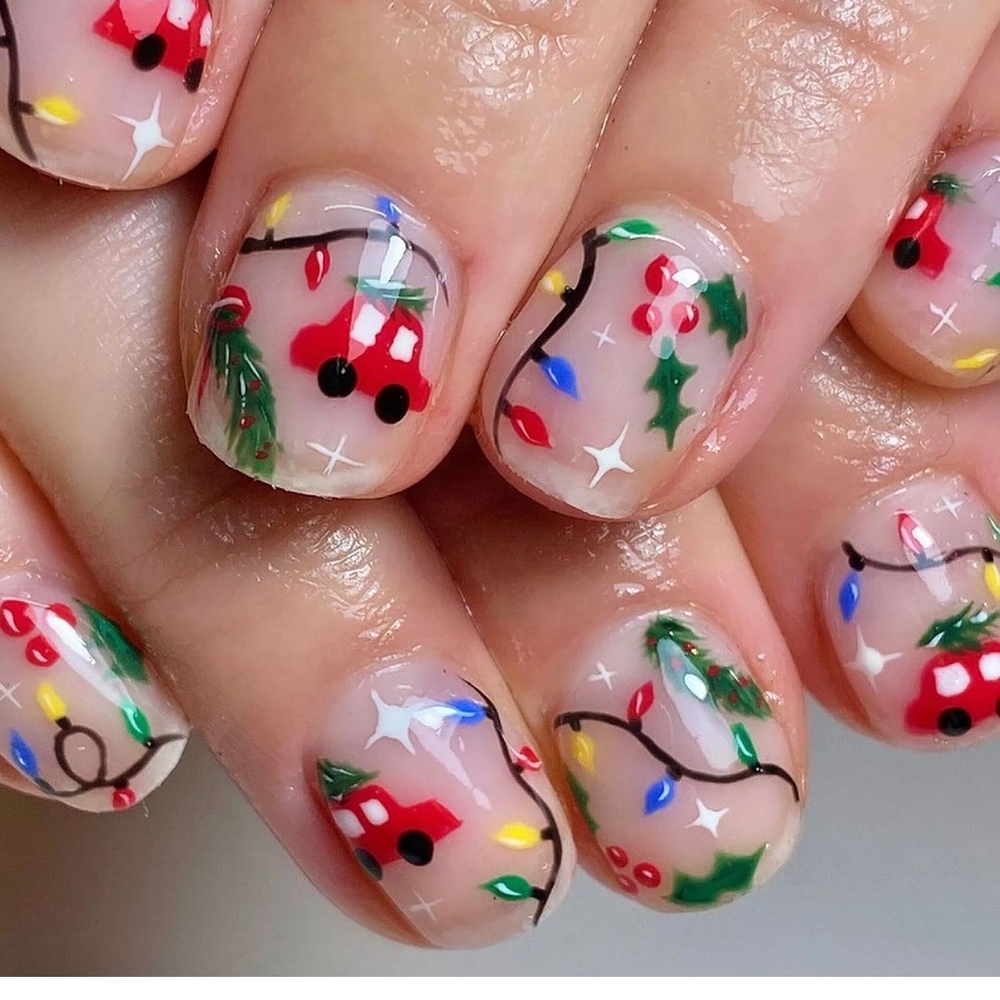 2 Pk. Christmas Press-On Nails